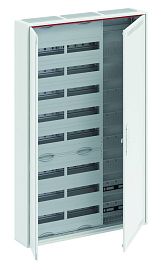 ABB CA38VML Шкаф 192М навесной с медиапанелями IP30, 1250x800x160 между DIN-рейками 125 мм и самозажимными клеммами N/PE и дверью с вент. отверстиями 2CPX052219R99