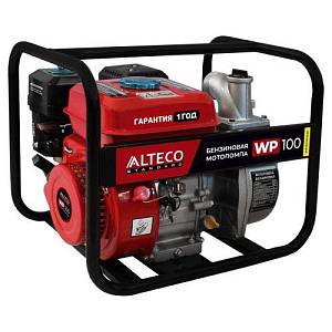 Бензиновая мотопомпа ALTECO WP 100