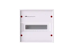 ABB AK612E2 Шкаф накладной, 12 PLE, 1-рядный, IP30, 328x339x99, без двери 2CPX032568R9999