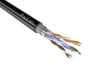 Кабель ParLan SF/UTP Cat5e PE 4х2х0,52 для СКС и IP-сетей / Паритет 109435 Кабель ParLan SF/UTP Cat5e PE 4х2х0,52 для СКС и IP-сетей / Паритет 109435