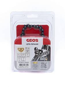 Цепь пильная GEOS 63LC 55 (16&quot;, 3/8&quot; Low, 1.3мм, 55 звеньев, долото)