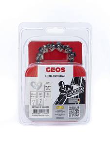 Цепь пильная GEOS 25TC 66 (16&quot;, .325&quot;, 1.5мм, 66 звеньев, долото)