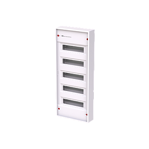 ABB AK660E3 Шкаф накладной, 60 PLE, 5-рядный, IP30, 828x339x99, без двери 2CPX032572R9999