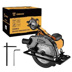 Дисковая (циркулярная) пила DEKO CS2500-D, 2500Вт, 210мм диск 083-1102