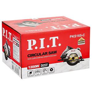 Пила циркулярная P.I.T. PKS165-C
